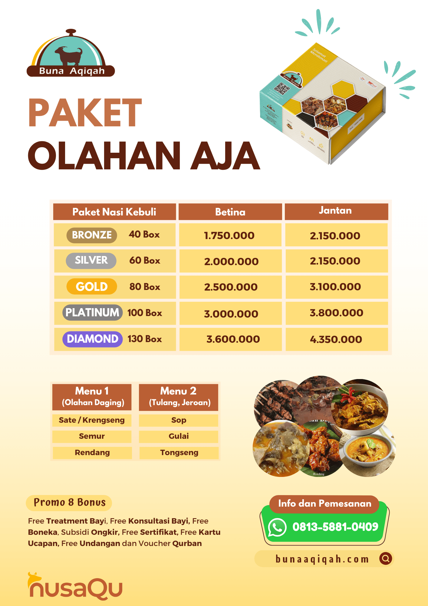 Paket Aqiqah Kebuli